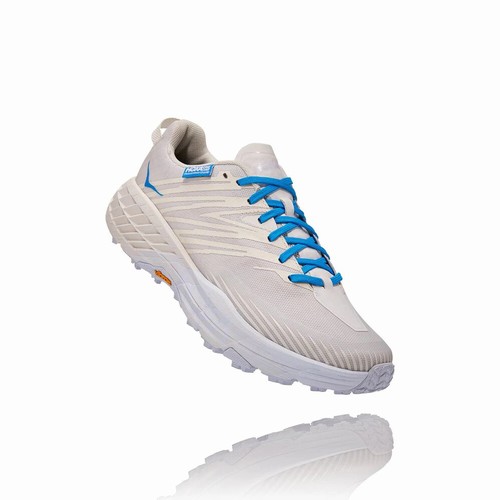 Hoka One One TINT SPEEDGOAT 4 Trail Running Shoes For Women India Grey/Blue IN-6382